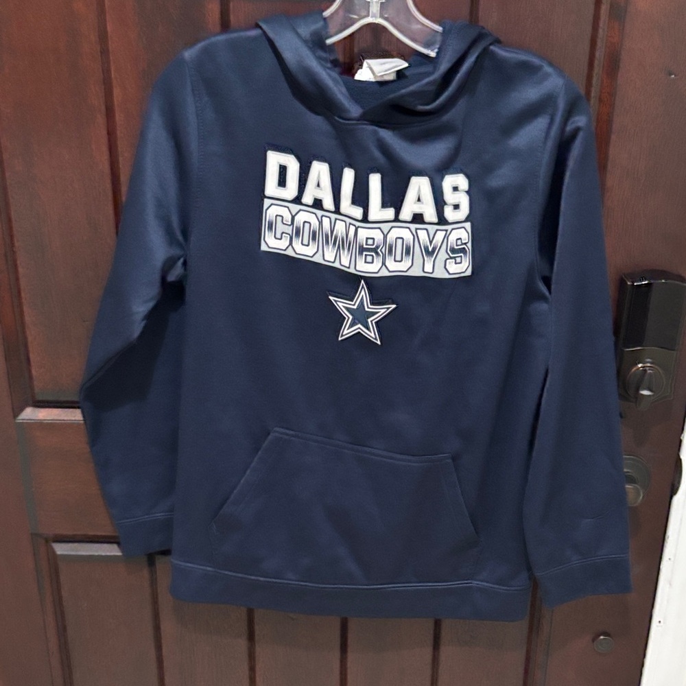 NFL Dallas Cowboys Youth Blue Hoodie YXL
